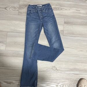 KanCan Medium Blue Flare Jeans